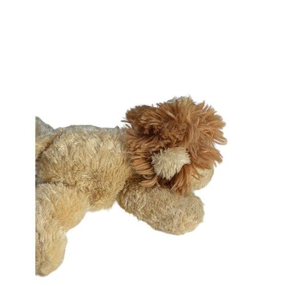 Aurora Mini Flopsie Plush Lion Toy 10 Inches Soft & Cuddly Beige & Brown - Picture 6 of 8